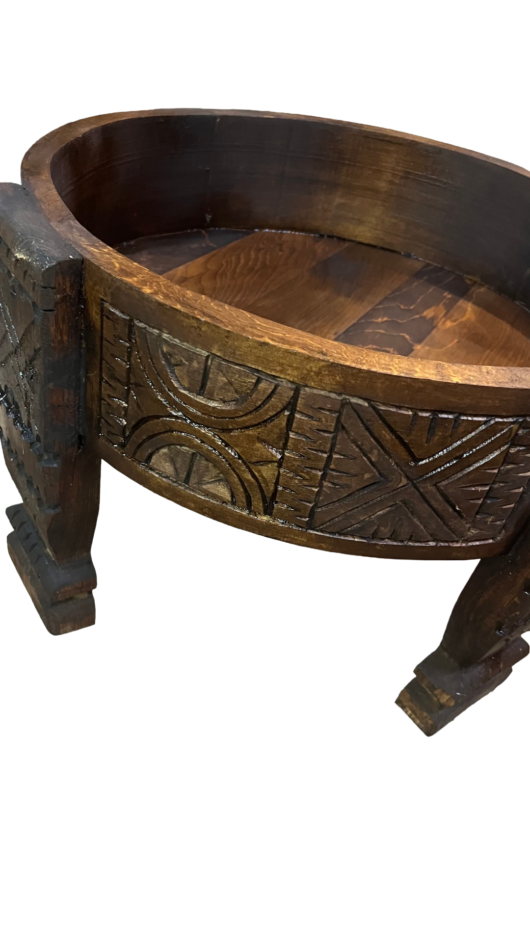 Hand painted Moroccan side table,oriental accents table, solid wood ,handmade boho decor