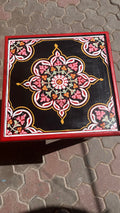 Solid Wood Side Table with Oriental Charm
Bring authentic Moroccan elegance into your home