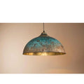Handmade Brass Pendant Light – Vintage Bohemian Hanging Lamp – Moroccan Brass Ceiling Light – Rustic Boho Home Decor