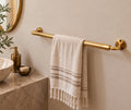 Unlacquered Brass Towel Holder – Handmade in Morocco