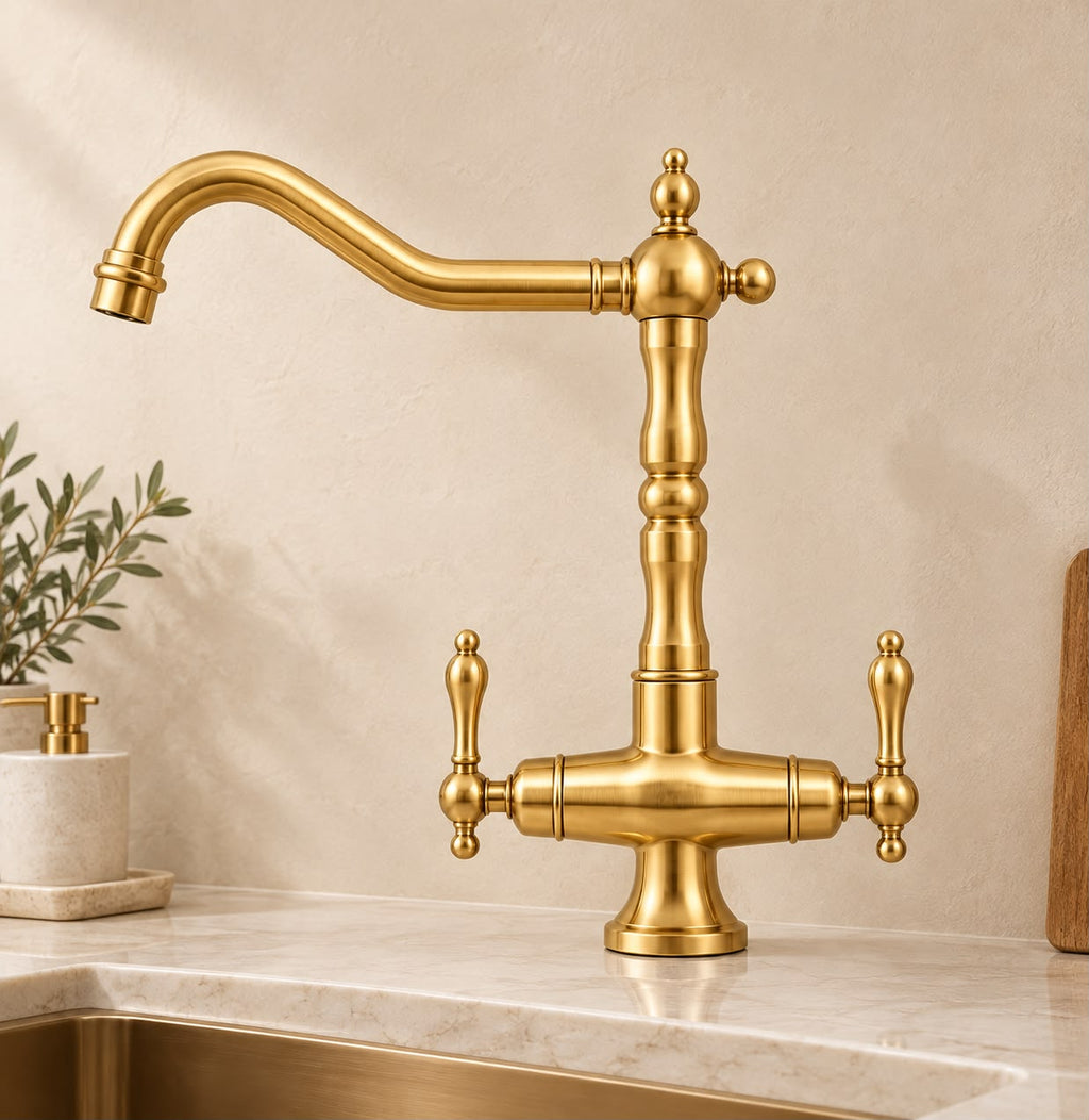 Union Single-Hole Bar Faucet – Unlacquered Solid Brass | English Style Kitchen & Bar Faucet